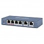 Коммутатор сетевой Hikvision DS-3E0106HP-E (U0567671)