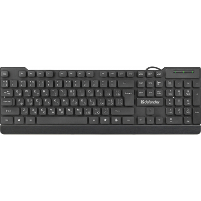Клавіатура Defender Element HB-190 UKR USB Black (45192) (U0628221)