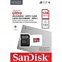Карта пам'яті SanDisk 128GB microSD class 10 UHS-I Ultra (SDSQUAB-128G-GN6MA) (U0862782)