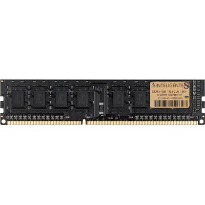 Модуль памяти для компьютера DDR3 4GB 1333 MHz INTELIGENTES (IU3ABA1/4) (U0974634)