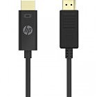 Кабель мультимедийный DisplayPort to HDMI 2.0m 4K 60hz Active (40902160) HP (DHC-DP04-02M)
