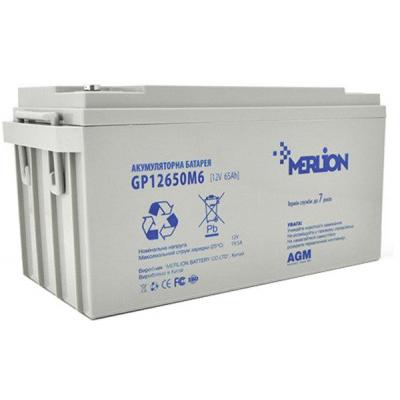 Батарея к ИБП Merlion RDC12-65, 12V-65Ah (GP12650M6) (U0126175)