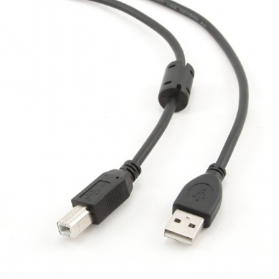 Кабель для принтера USB 2.0 AM/BM 3.0m ferrite Cablexpert (CCFB-USB2-AMBM-3M) (U0626243)