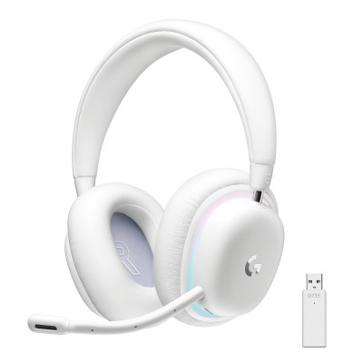 Наушники Logitech G735 Wireless Gaming Headset Off-White (981-001083) (U0706806)