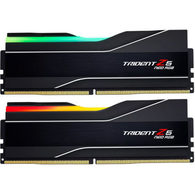 Модуль пам'яті для комп'ютера DDR5 32GB (2x16GB) 6000 MHz Trident Z5 Neo RGB G.Skill (F5-6000J3238F16GX2-TZ5NR) (U0862707)