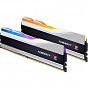 Модуль пам'яті для комп'ютера DDR5 32GB (2x16GB) 7800 MHz Trident Z5 RGB Silver G.Skill (F5-7800J3646H16GX2-TZ5RS) (U0862712)