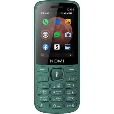 Мобильный телефон Nomi i2403 Dark Green (U0877428)
