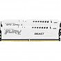 Модуль пам'яті для комп'ютера DDR5 32GB (2x16GB) 5200 MHz FURY Beast White Kingston Fury (ex.HyperX) (KF552C40BWK2-32) (U0883800)