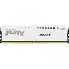 Модуль пам'яті для комп'ютера DDR5 32GB 5600 MHz FURY Beast White Kingston Fury (ex.HyperX) (KF556C40BW-32)