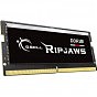 Модуль памяти для ноутбука SoDIMM DDR5 32GB 5600 MHz Ripjaws G.Skill (F5-5600S4040A32GX1-RS) (U0909484)