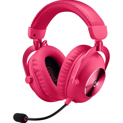 Наушники Logitech G Pro X 2 Lightspeed Wireless Magenta (981-001275) (U0913992)