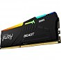 Модуль памяти для компьютера DDR5 16GB 6000 MHz FURY Beast RGB EXPO Kingston Fury (ex.HyperX) (KF560C30BBEA-16) (U0944147)