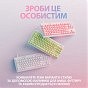 Клавиатура Logitech G713 Aurora Gaming GX Red USB UA Off-White (920-010678) (U0706790)