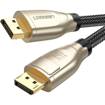 Кабель мультимедийный DisplayPort 2.0m V1.4 8K Zinc Alloy Shell DP112 Ugreen (60843) (U0789629)