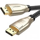 Кабель мультимедийный DisplayPort 2.0m V1.4 8K Zinc Alloy Shell DP112 Ugreen (60843)