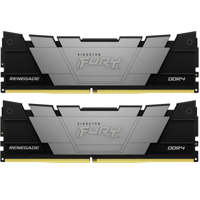 Модуль памяти для компьютера DDR4 16GB (2x8GB) 3200 MHz Fury Renegade Black Kingston Fury (ex.HyperX) (KF432C16RB2K2/16) (U0883538)