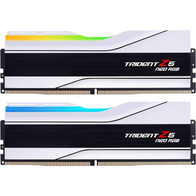 Модуль памяти для компьютера DDR5 32GB (2x16GB) 6000 MHz Trident Z5 Neo RGB AMD EXPO G.Skill (F5-6000J3036F16GX2-TZ5NRW) (U0898570)