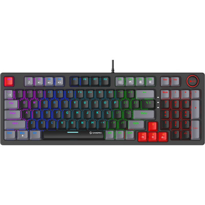 Клавиатура GamePro MK120B LED Blue Switches USB Black (MK120B) (U0899589)