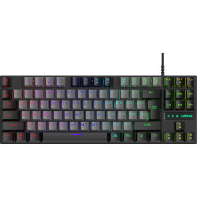 Клавіатура GamePro MK100B Blue Switch LED USB Black (MK100B) (U0913971)