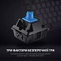 Клавіатура GamePro MK100B Blue Switch LED USB Black (MK100B) (U0913971)