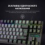 Клавіатура GamePro MK100B Blue Switch LED USB Black (MK100B) (U0913971)