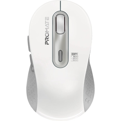 Мышка Promate Ken Wireless/Bluetooth White (ken.white) (U0945108)