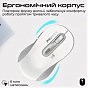 Мышка Promate Ken Wireless/Bluetooth White (ken.white) (U0945108)