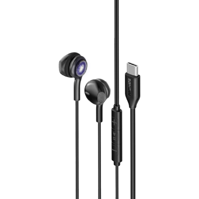 Наушники Promate LumiBuds-C Black (lumibuds-c.black) (U0945094)