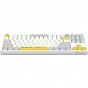 Клавиатура A4Tech Bloody S87 RGB BLMS TKL USB Energy White (4711421993708) (U0955731)