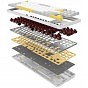Клавиатура A4Tech Bloody S87 RGB BLMS TKL USB Energy White (4711421993708) (U0955731)