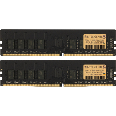 Модуль пам'яті для комп'ютера DDR4 32GB (2x16GB) 3600 MHz INTELIGENTES (IU4EFG2/32) (U0979423)