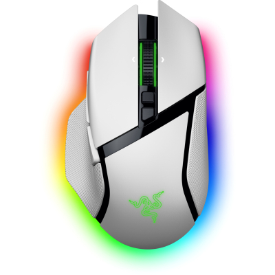 Мишка Razer Basilisk V3 Pro 35K Wireless/Bluetooth White (RZ01-05240200-R3G1) (U0993315)