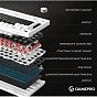 Клавиатура GamePro MK160B Hot-Swap Red Swich RGB USB UA Black (MK160B) (U0950984)