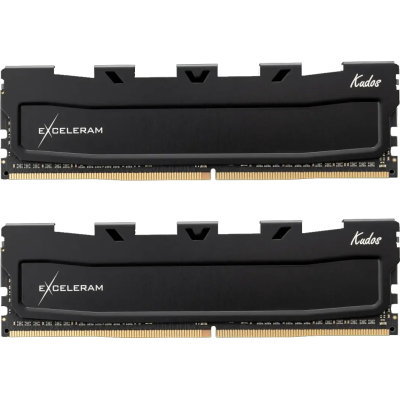 Модуль памяти для компьютера DDR5 48GB (2x24GB) 8000 MHz Black Kudos eXceleram (EK50480804048CD) (U1020029)