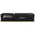 Модуль пам'яті для комп'ютера DDR5 16GB 5200 MHz Beast AM5 Black Kingston Fury (ex.HyperX) (KF552C36BBE-16)