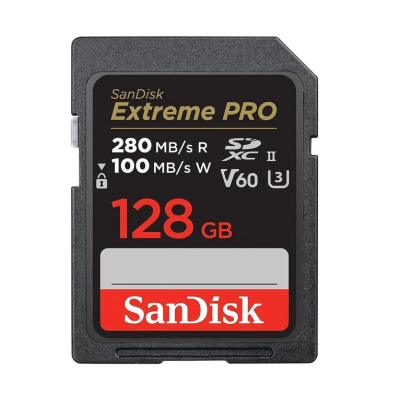 Карта памяти SanDisk 128GB SD class 10 Extreme PRO (SDSDXEP-128G-GN4IN) (U0862959)