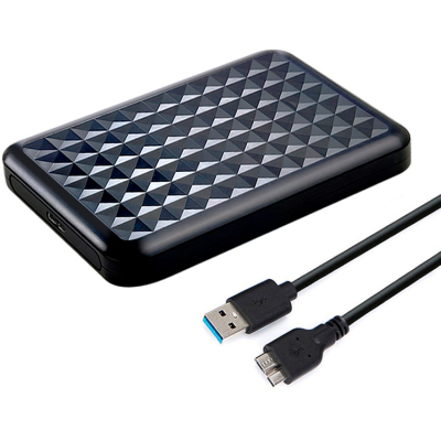 Карман внешний Dynamode 2.5» SATA HDD/SSD USB 3.0 Black (DM-CAD-25318) (U0865452)
