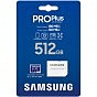 Карта памяти Samsung 512 GB microSDXC Pro Plus UHS-I U3 V30 A2 Class 10 + SD-adap (MB-MD512SA/EU) (U0970713)