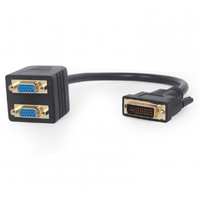 Разветвитель Cablexpert A-DVI-2VGA-01 (U0388087)