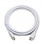 Кабель мультимедійний HDMI to HDMI 1.0m Cablexpert (CC-HDMI4-W-1M) (U0075284)