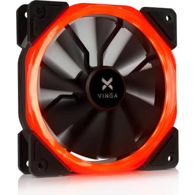 Кулер до корпусу Vinga LED fan-01 red (U0300253)