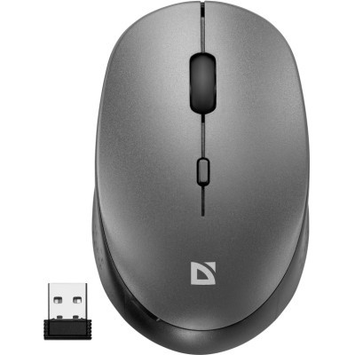 Мышка Defender Auris MB-027 Silent Wireless Grey (52029) (U0839904)
