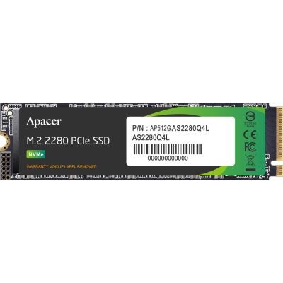 Накопитель SSD M.2 2280 512GB Apacer (AP512GAS2280Q4L-1) (U0843996)