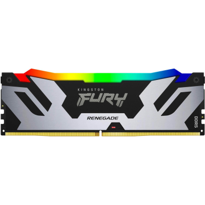 Модуль памяти для компьютера DDR5 32GB (2x16GB) 8000 MHz Renegade RGB XMP Kingston Fury (ex.HyperX) (KF580C38RSAK2-32) (U0944223)