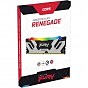 Модуль памяти для компьютера DDR5 32GB (2x16GB) 8000 MHz Renegade RGB XMP Kingston Fury (ex.HyperX) (KF580C38RSAK2-32) (U0944223)