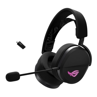 Наушники ASUS ROG Pelta Bluetooth/Wireless Black (90YH0410-BHUA00) (U0982276)