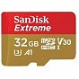 Карта пам'яті SanDisk 32GB microSDHC V30 A1 UHS-I U3 4K Extreme (SDSQXAF-032G-GN6MA) (U0241210)