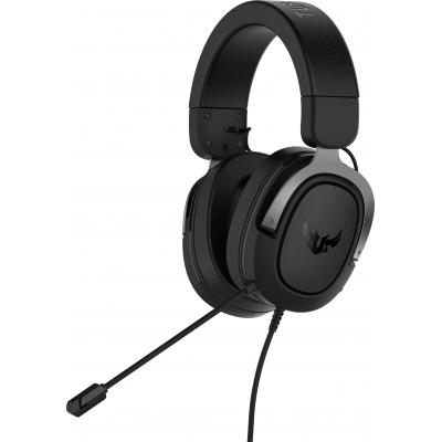 Наушники ASUS TUF Gaming H3 Gun Metal (90YH028G-B1UA00) (U0390094)