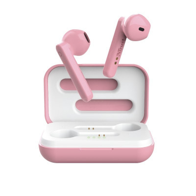 Наушники Trust Primo Touch True Wireless Mic Pink (23782) (U0458839)