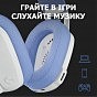 Наушники Logitech G435 Lightspeed Wireless Gaming Headset White (981-001074) (U0589464)
